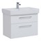 Тумба под раковину Dreja Q Max 80 77.0007W подвесная, Белый глянец 77.0007W