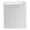 Зеркальный шкаф Dreja Max 70 77.9007W с подсветкой, белый глянец 77.9007W