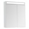 Зеркальный шкаф Dreja Max 70 77.9007W с подсветкой, белый глянец 77.9007W