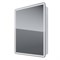 Зеркальный шкаф Dreja Point 60 99.9032 с подсветкой, Белый с инфракрасным выключателем 99.9032