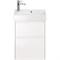 Тумба под раковину Dreja Slim 55 99.0400 подвесная, Белая 99.0400