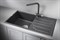 Кухонная мойка Granula GR-8601 8601bg, графит 8601, ГРАФИТ