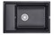Кухонная мойка Granula KS-7305 7305sv, шварц 7305, ШВАРЦ - фото 553638