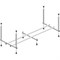 Каркас ванн Alex Baitle Стандарт для акриловых ванн 180 АВ3 KS18 - фото 558033