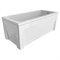 Акриловая ванна Alex Baitler GARDA 180*80 пустая, белая GARDA 180*80