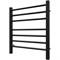 Электрический полотенцесушитель Point Веста PN70756B П7 500x590 диммер слева Черный PN70756B