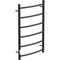 Электрический полотенцесушитель Point Афина PN04758B П6 500x800 диммер слева Черный PN04758B