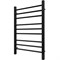 Электрический полотенцесушитель Point Веста PN70858B П9 500x790 диммер справа Черный PN70858B