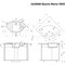 Кухонная мойка Ulgran Quartz Marta 1000-02 Лен Marta 1000-02