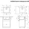 Кухонная мойка Ulgran Quartz Underground 450-02 Лен Under 450-02