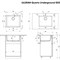 Кухонная мойка Ulgran Quartz Underground 500-09 Асфальт Under 500-09