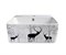 Раковина чаша Bronze de Luxe Black Deer 1060BD, белый 1060BD - фото 568289 Раковина чаша Bronze de Luxe Black Deer 1060BD, белый 1060BD - фото 568289