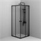 Душевой уголок AM.PM Sunny 80х80 W87G-403-8080-BT профиль Черный матовый стекло прозрачное W87G-403-8080-BT