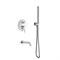 Душевая система Aquame, AQM8406CR, с изливом, цвет хром AQM8406CR - фото 885080