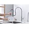Смеситель для кухонной мойки Paulmark Senso Se215180-CR, для кухонной мойки, сенсорный, с вытяжным изливом, хром Se215180-CR