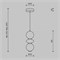 Подвесной светильник Maytoni Brosche MOD362PL-L10GR3K MY_MOD362PL-L10GR3K