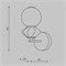 Бра Maytoni Brosche MOD362WL-L5GR3K MY_MOD362WL-L5GR3K