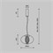 Подвесной светильник Maytoni Memetics MOD406PL-L8B3K MY_MOD406PL-L8B3K