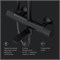 Душевая система AM.PM X-Joy F0785A522 с термостатом Черная матовая F0785A522